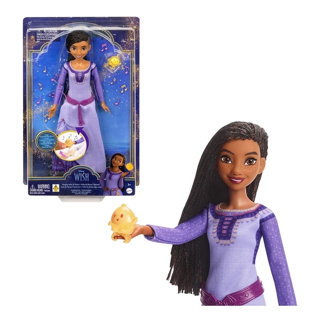 Muñeca Mattel Disney Wish Asha Música Mágica