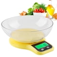 thumbnail image 2 of Kitchen Scale, Lightweight With Bowl Food Scale, High Precision Sensors Cooking Baking Tool For Home Use ANGGREK Otros, 2 of 8