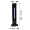 thumbnail image 3 of Mini ventilador vertical de torre USB sin aspas | 2 velocidades de flujo de aire natural | Motor silencioso de alta gama | Diseño compacto y portátil para usar en casa, oficina y viajes, 3 of 5