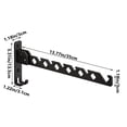 thumbnail image 3 of Xihbxyly Tendedero de Pared, Plegable y Compacto, de Aleación de Aluminio Resistente, Ideal para Interiores y Exteriores, Compacto, 37 X 8 X 4 Cm., 3 of 6