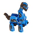 thumbnail image 4 of Juguete de dinosaurio transformable, juguete educativo para niños, vehículo de juego, juguete divertido para niños de 3 a 4 años Braquiosaurio Azul, 4 of 9