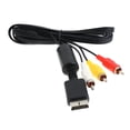 thumbnail image 2 of Cable AV de 6 Pies para PS3 / / PS1 Audio Video Estéreo de Monitor Cable Compuesto RCA, 2 of 7