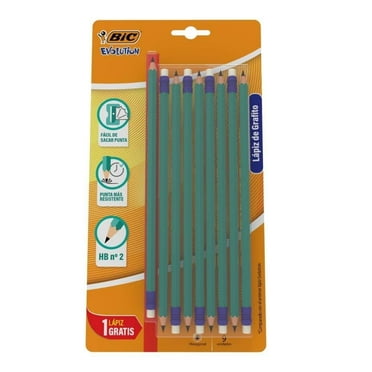 Lápiz Bic Evolution de Grafito 9 Piezas