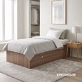 thumbnail image 2 of Cama Individual de Madera con Almacenamiento Inferior Diseño Compacto y Moderno, 2 of 8