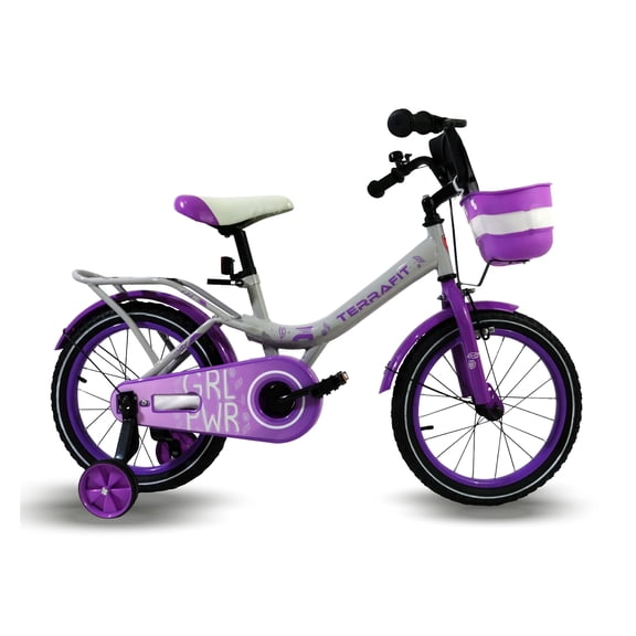 Bicicleta Infantil Rodada 16 Terrafit Minerva Violeta