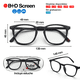 thumbnail image 4 of Lentes de Lectura con Filtro de Luz Azul B+D  Cube Screen Color Negro Unisex, 4 of 10