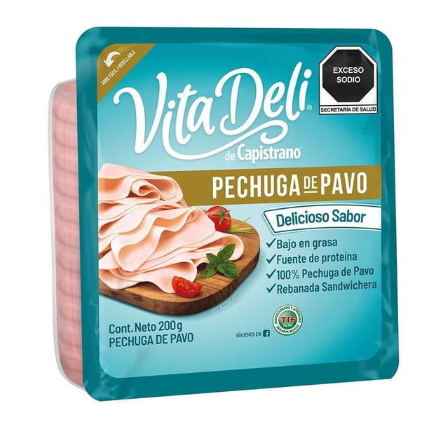 Imagen 3 de Pechuga de pavo Vittadeli 200 g