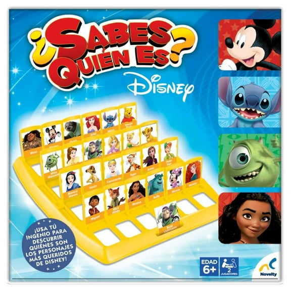 Juego de Mesa Novelty Warner ¿Sabes Quién Es? Disney