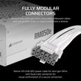 thumbnail image 4 of Fuente de alimentación Corsair RM850e 850W totalmente modular blanca, 4 of 7