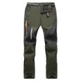 thumbnail image 1 of Ceisia Gift Men's Winter Casual Pants - Faddish Solid Patchwork Sports Zipper Pockets Trousers, 1 of 4