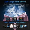 thumbnail image 2 of STA Relojes Inteligentes,180+ Modos de Ejercicio, 2.01 In Fitness Tracker con Bluetooth Calling,Rosa, 2 of 7
