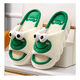 thumbnail image 2 of Pantuflas Casa Lindas Y Suaves Frog  verde/blanco 38-39(Fit 37-38), 2 of 5