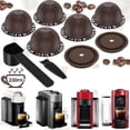 thumbnail image 3 of Nespresso Machine Vertuo Pods Set of 5 with 2 Silicone Caps 1 Spoon and Brush (Capacity 150ml), 3 of 5
