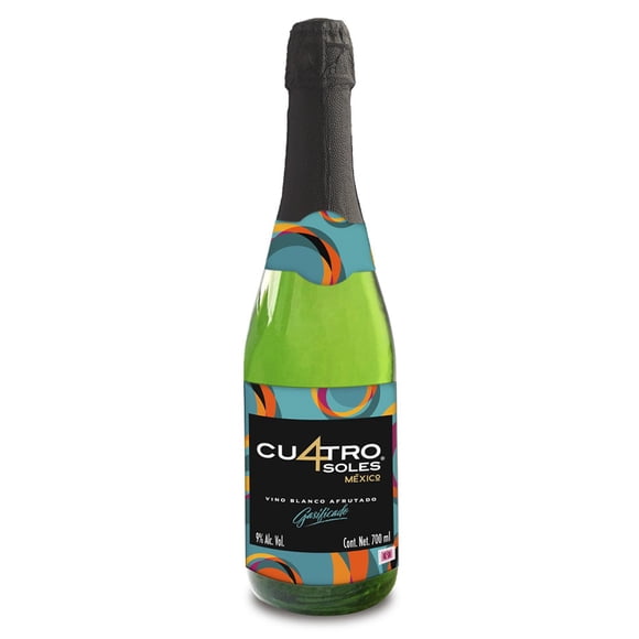 Vino Espumoso Cuatro Soles Blanco Afrutado 700 ml