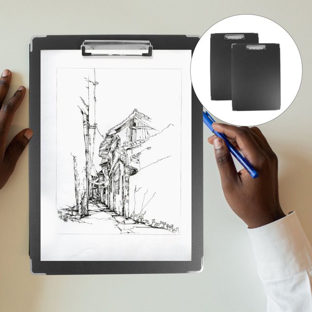 COOPHYA 2Ud Tabla Para Sketch 8K Con Clip Y Superficie Suave Para Arte Y