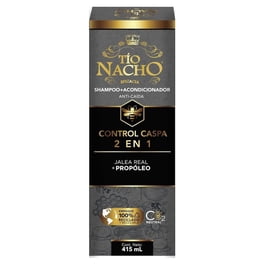Shampoo + Acondicionador Tío Nacho Anticaída Control Caspa 2 en 1 Jalea Real + Propóleo 415ml