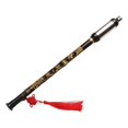 thumbnail image 1 of mbú wu Flauta wu desmontable china con borla roja Vertical wu wu u Flauta wu wu Pipe para principiantes Unisex Adulto, 1 of 9