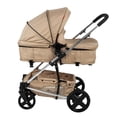 thumbnail image 2 of Carriola de Viaje para Bebe Plegable Ligera con Portabebe-Beige, 2 of 9