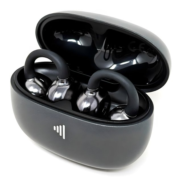Audífonos clip on HIGHLINK ULTRAFREE LINK inalámbricos con estuche de carga negros