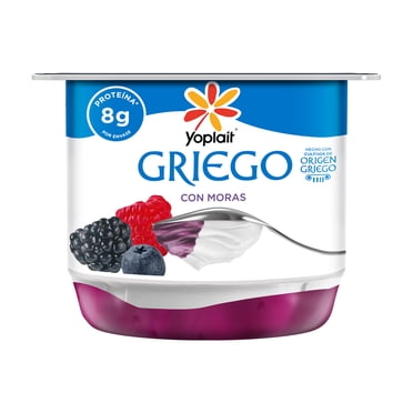 Yoghurt Yoplait Griego moras bajo en grasa 145 g