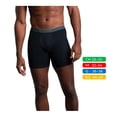 thumbnail image 2 of Bóxer Fruit of the Loom para Hombre Bóxer Ajustado Algodón Sustentable Negro 4 Piezas Talla EG, 2 of 4