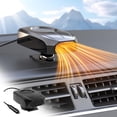 thumbnail image 1 of Xihbxyly Calentador de Coche de 12 V con Descongelación y Desempañado, Rotación Ajustable de 360 Grados, Conducción Eficiente En Invierno, Diseño Compacto y Portátil, Apto para Coches Pequeños, Suv y, 1 of 7
