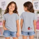 thumbnail image 4 of Pack 3 Playeras para Niña Estampadas Algodón Tallas 4 a 8, 4 of 4
