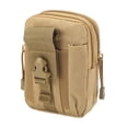 thumbnail image 1 of Riñonera táctica MOLLE | Bolsa para teléfono de 15 cm | Nailon 800D resistente al agua | Cremallera de grado militar y hebilla ajustable | Accesorio para deportes y equipo al aire libre, 1 of 4