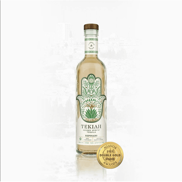 Tequila Reposado Tekiah Kosher Spirits 750 ML 100% Mexicano