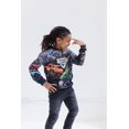 thumbnail image 2 of Sudadera con capucha Monster Jam Zombie Grave Digger Megalodon para niños de 6 años, 2 of 6