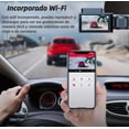 thumbnail image 2 of Cámara Automóvil Wifi De 3 Canales Hd 1080p Dash Cam Carro Mpow, Sd 32Gb Incluida, Con Pantalla, 170° Gran Angular, Visión Nocturna, Grabación En Bucle, Sensor G, Control De App, Modo Estacionamiento, 2 of 4