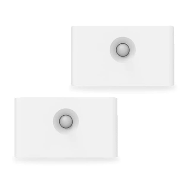 Lámpara de noche LED inteligente recargable con sensor de movimiento para protección ocular, ideal para dormitorio, pasillo o armario (2 unidades).