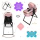 thumbnail image 4 of Carriola 6 En 1 | Base Mecedora | Autoasiento | Amalfi Ibaby rosa, 4 of 10