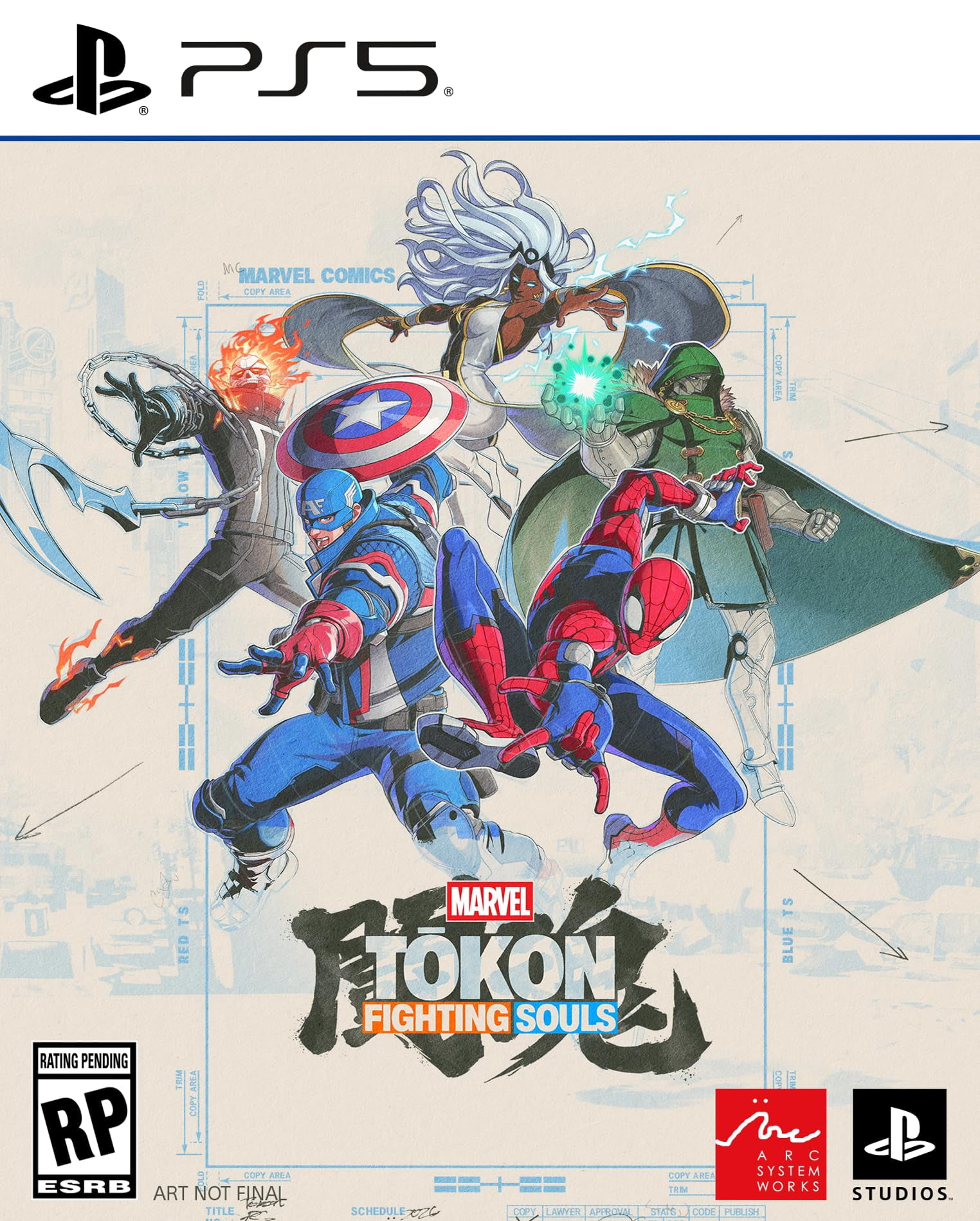 Videojuego PlayStation Marvel Tōkon Fighting Souls PS5