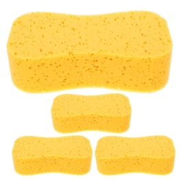 4 esponjas de alta densidad para lavado de coches, suaves y antirayaduras, para una limpieza eficiente del vehículo, detallado del coche y uso marítimo.