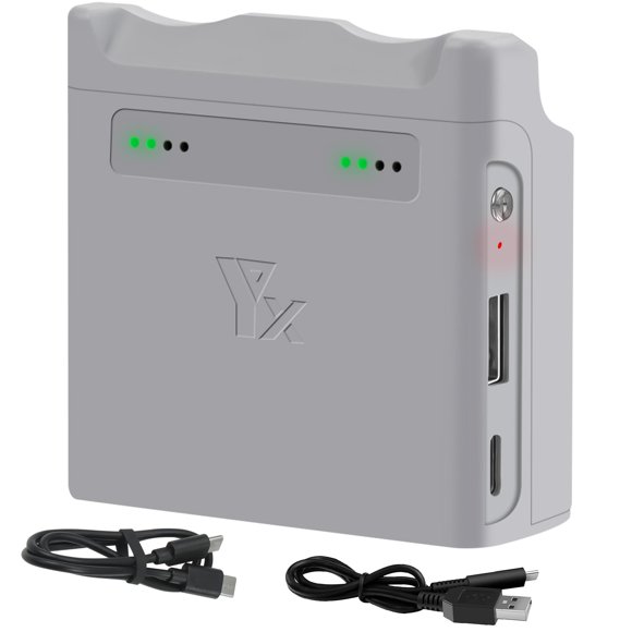 Cargador de batería LYONGTECH Dual con almacenamiento para DJI Neo Drone