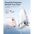 thumbnail image 2 of Funda Magnética Transparente con Soporte para Almacenamiento para iPhone 17e / 16e, 2 of 9