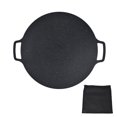 thumbnail image 2 of Barbacoa Coreana Bbq Grill Pan Hierro Antiadherente Resistente Al Calor Bandeja Redonda para Asar para Cerdo Pancakes30cm 1181in Home Gardening, 2 of 8