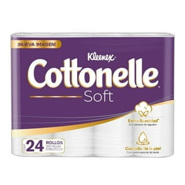 Papel higiénico Kleenex Cottonelle Soft 24 rollos 200 hojas dobles