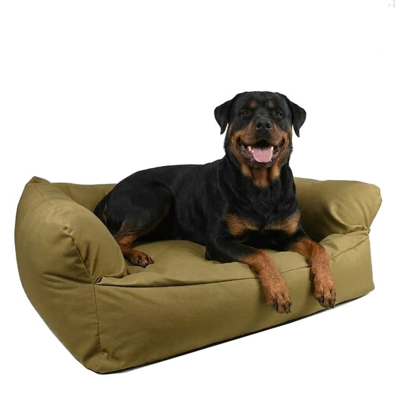 Cama acolchada para mascota Infanti Pets con funda repelente al agua grande