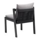 thumbnail image 5 of Silla de Comedor Exterior Kessa Muebles Horizon Gris 65 x 81 x 69 cm, 5 of 5