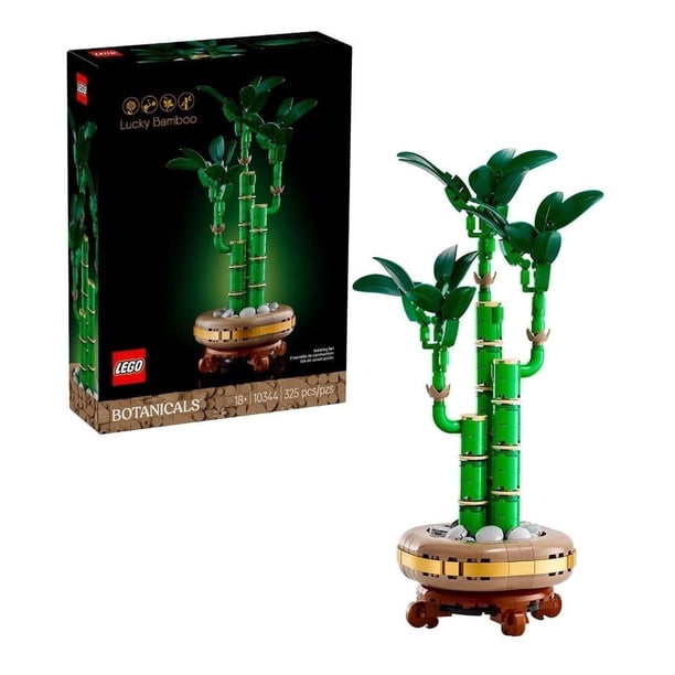 Set LEGO Botanicals Bambú de la Suerte Planta decorativa 10344