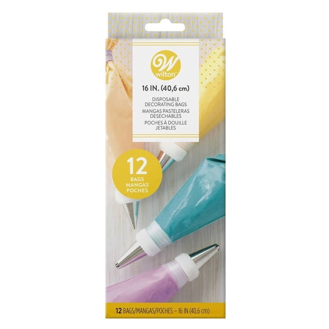 Mangas Pasteleras Wilton Desechables 12 Piezas