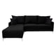 thumbnail image 3 of Sala esquinera El Bazar Store Caslon Negro 260x180 cm Lino nacional Modular, 3 of 6