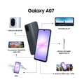 thumbnail image 4 of Smartphone Samsung Galaxy A07 128GB Violeta Telcel, 4 of 5