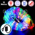 thumbnail image 1 of Manguera navideña decorativa luz led Multicolor 10 metros DOSYU  DY-ICE10M-MT, 1 of 7