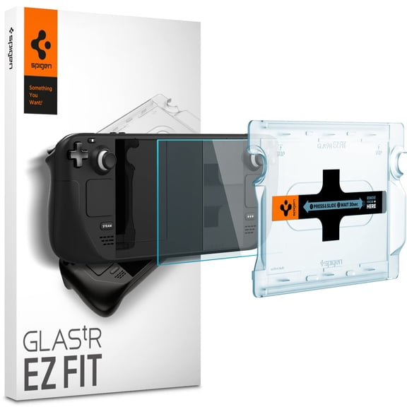 Protector de pantalla Spigen Glastr EZ Fit para Steam Deck OLED