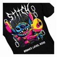thumbnail image 4 of Playera de Stitch para Caballero, con Estampados de Stitch y Frase Negro Talla EG, 4 of 4