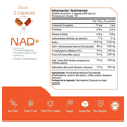 thumbnail image 3 of NAD+ 200 capsulas 1300mg ETERNAL NUTRITION con Trimethylglycine y Acido Alpha Lipoico, 3 of 9