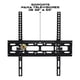 thumbnail image 3 of Soporte De Pared Fijo Para TV Con Inclinación  Virtual Zone Televisión Monitor 32 a 55 Pulgadas Negro, 3 of 8